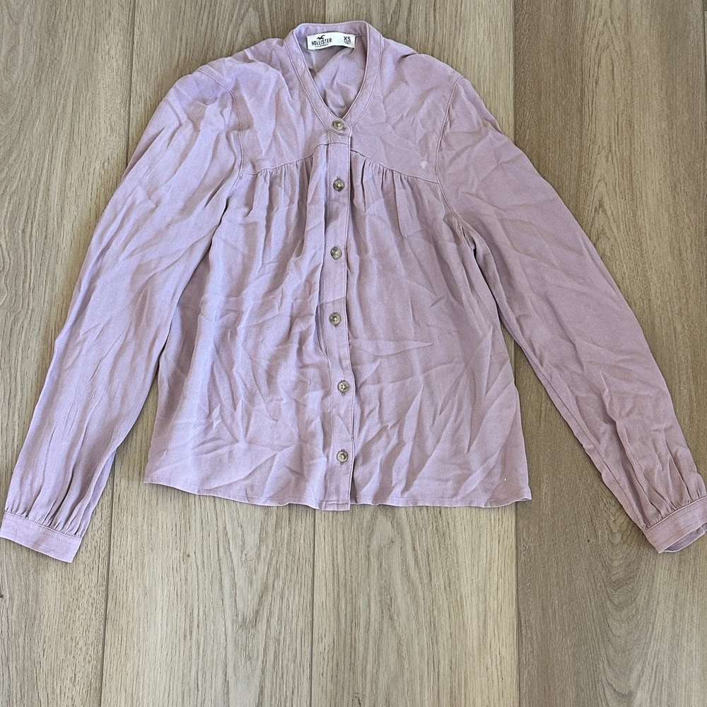 Hollister Button Down Top